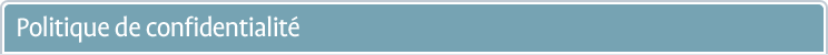 Politique de confidentialité